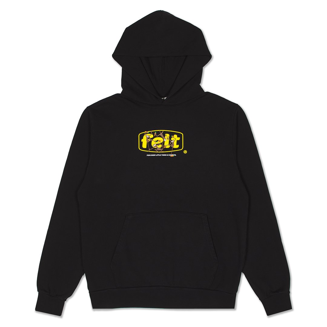Felt x Carrots Monkey Bars Hoodie Black MBHD-BLK