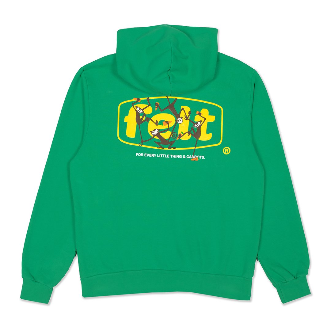 Felt x Carrots Monkey Bars Hoodie Green MBHD-GRN