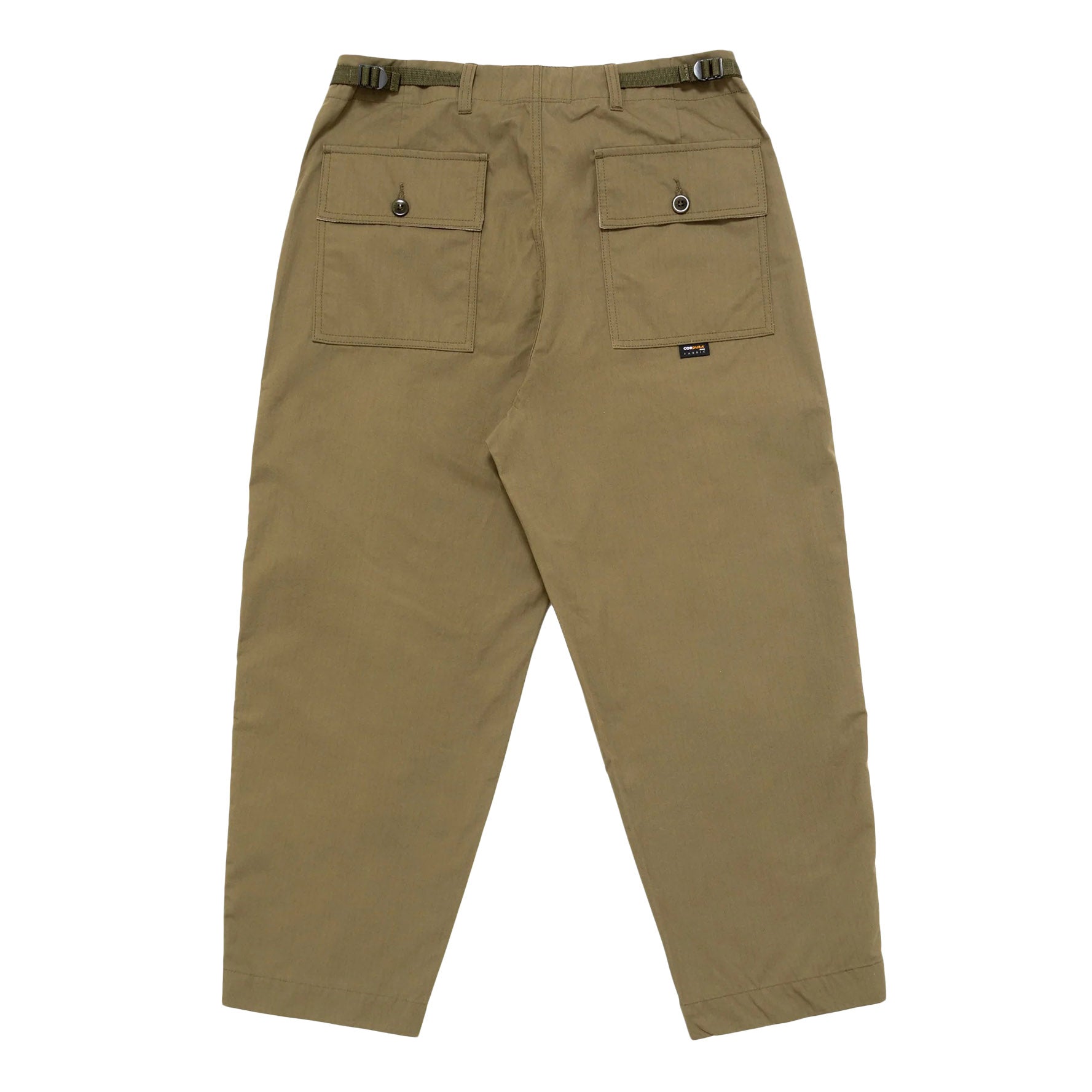 Garbstore Men Ruffle Pants Olive