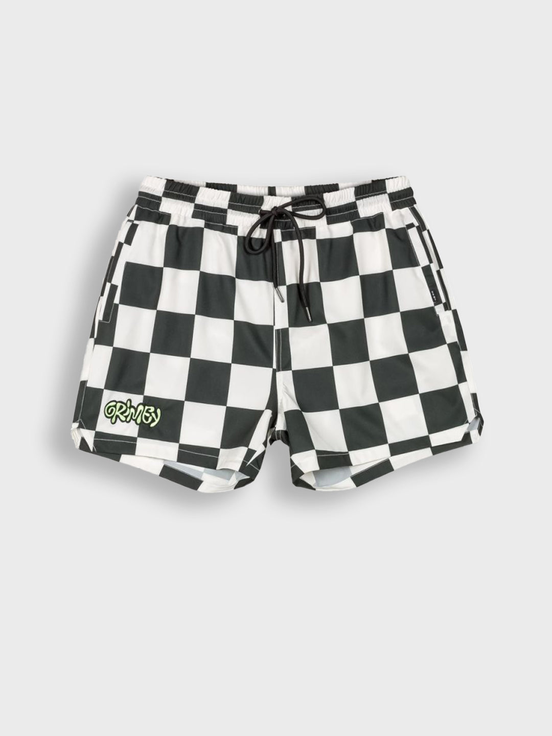 Grimey Bloodsucker Swimshorts | Black/White