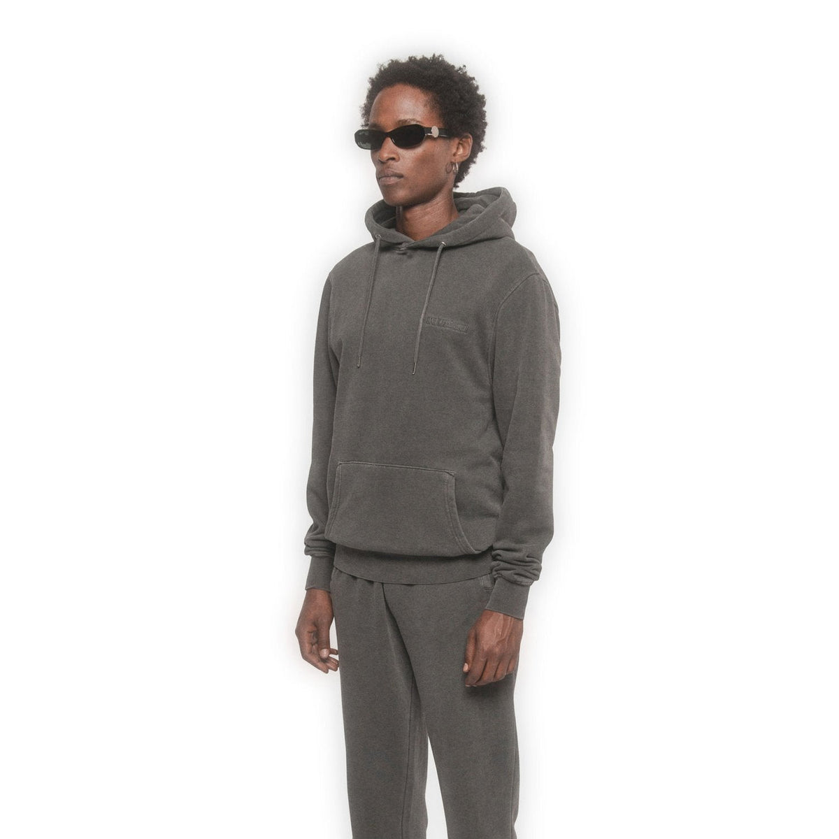 Han Kjøbenhavn Men Casual Hoodie Dark Grey 90105