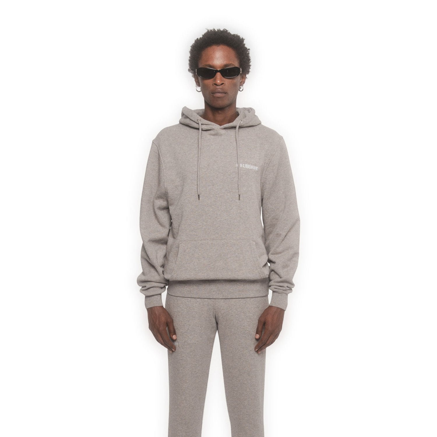 Han Kjøbenhavn Men Casual Hoodie Grey 40002-11