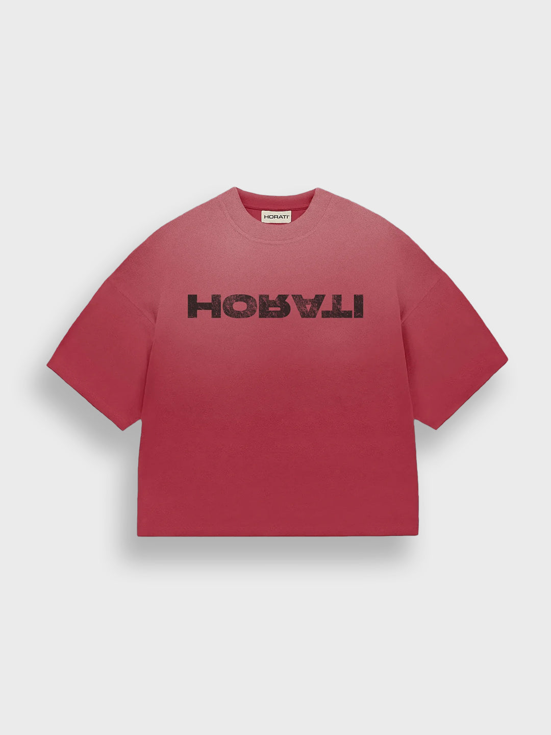 Horati Faded T-Shirt | Red