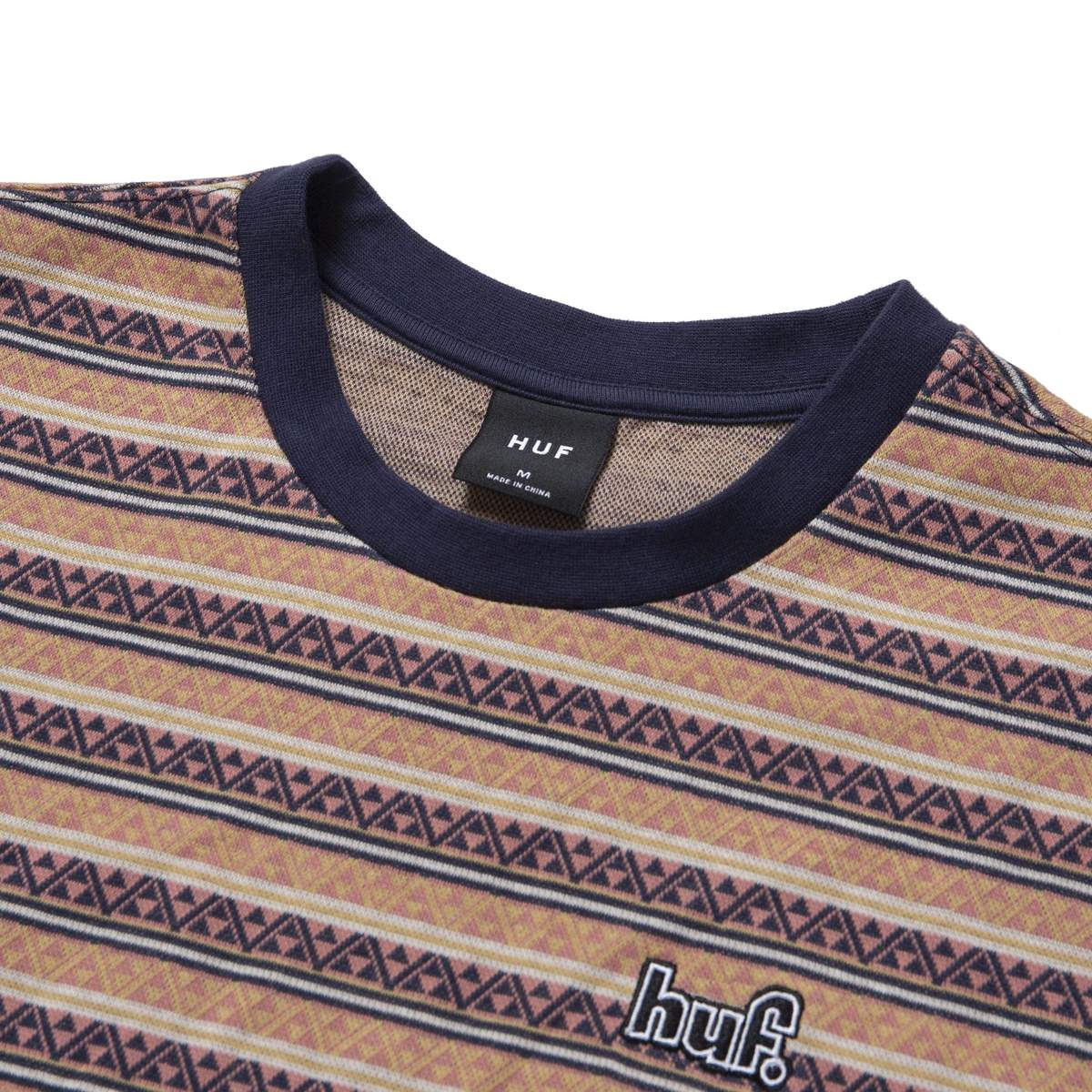 Huf Men Alien SS Knit Top Dusty Rose KN00289-DRO