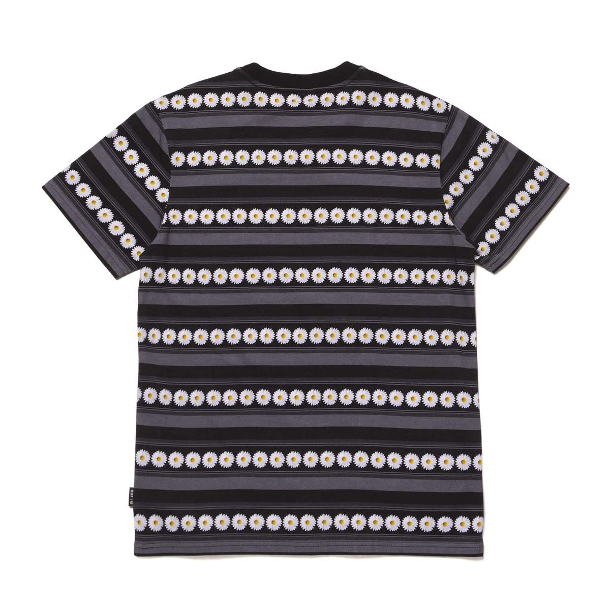 Huf Men Daisy Stripe SS Knit Top Black KN00290-BLK