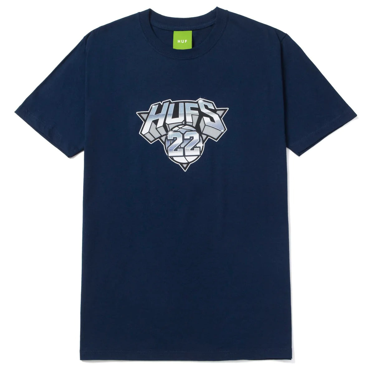 Huf Men Eastern 2.0 SS Tee Navy TS01755-NVY