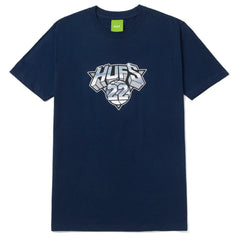 Huf Men Eastern 2.0 SS Tee Navy TS01755-NVY