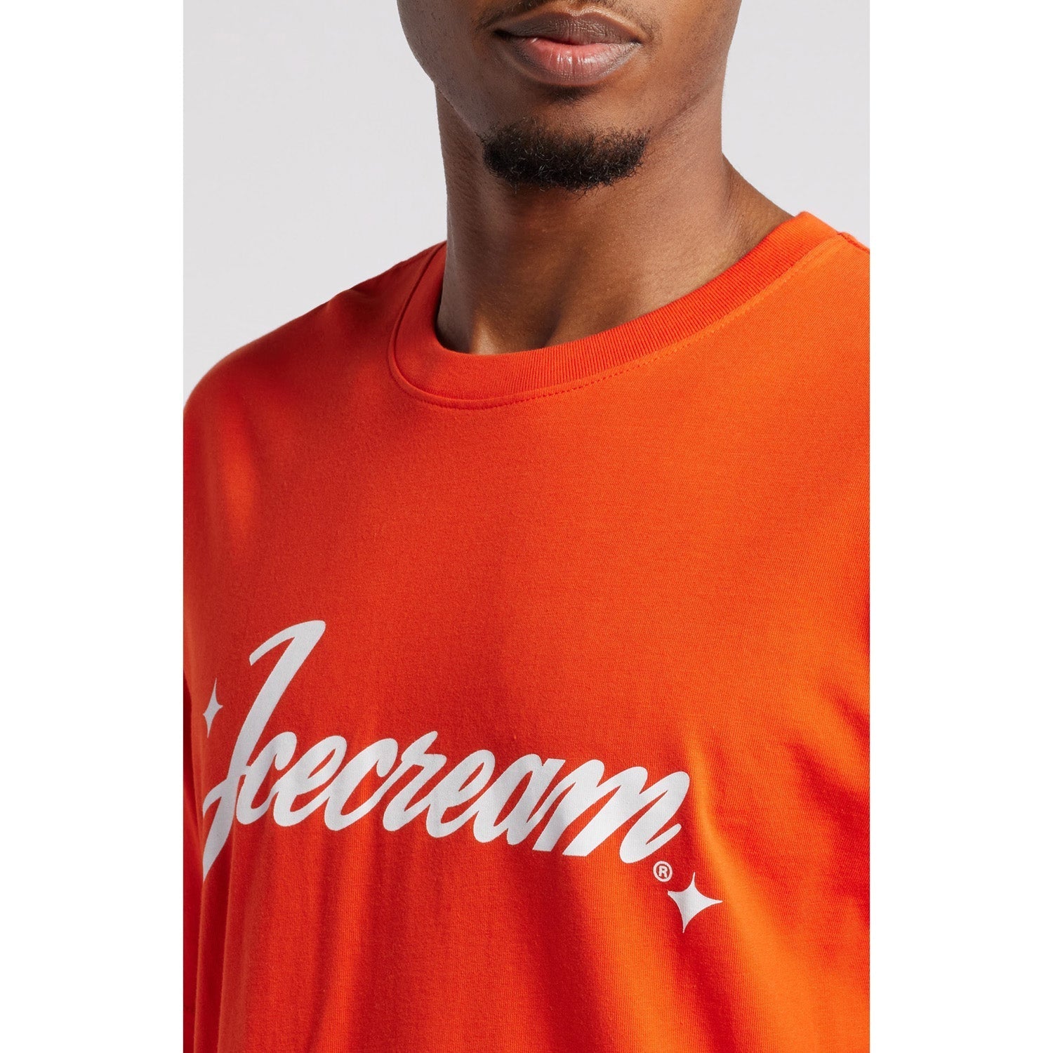 ICECREAM Men Dazzle SS Tee Spicy Orange