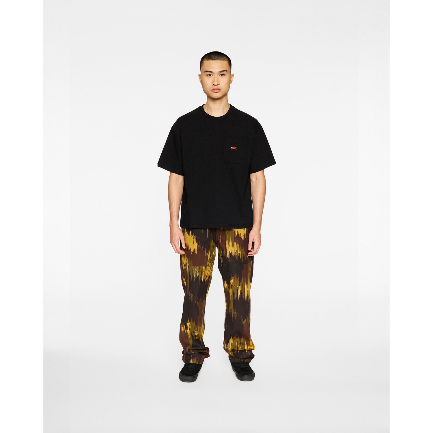 ICECREAM Men Heavy SS Knit Crop Fit Stretch Limo