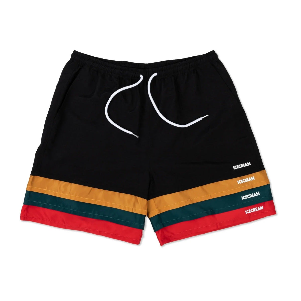 ICECREAM Men Layers Short Black