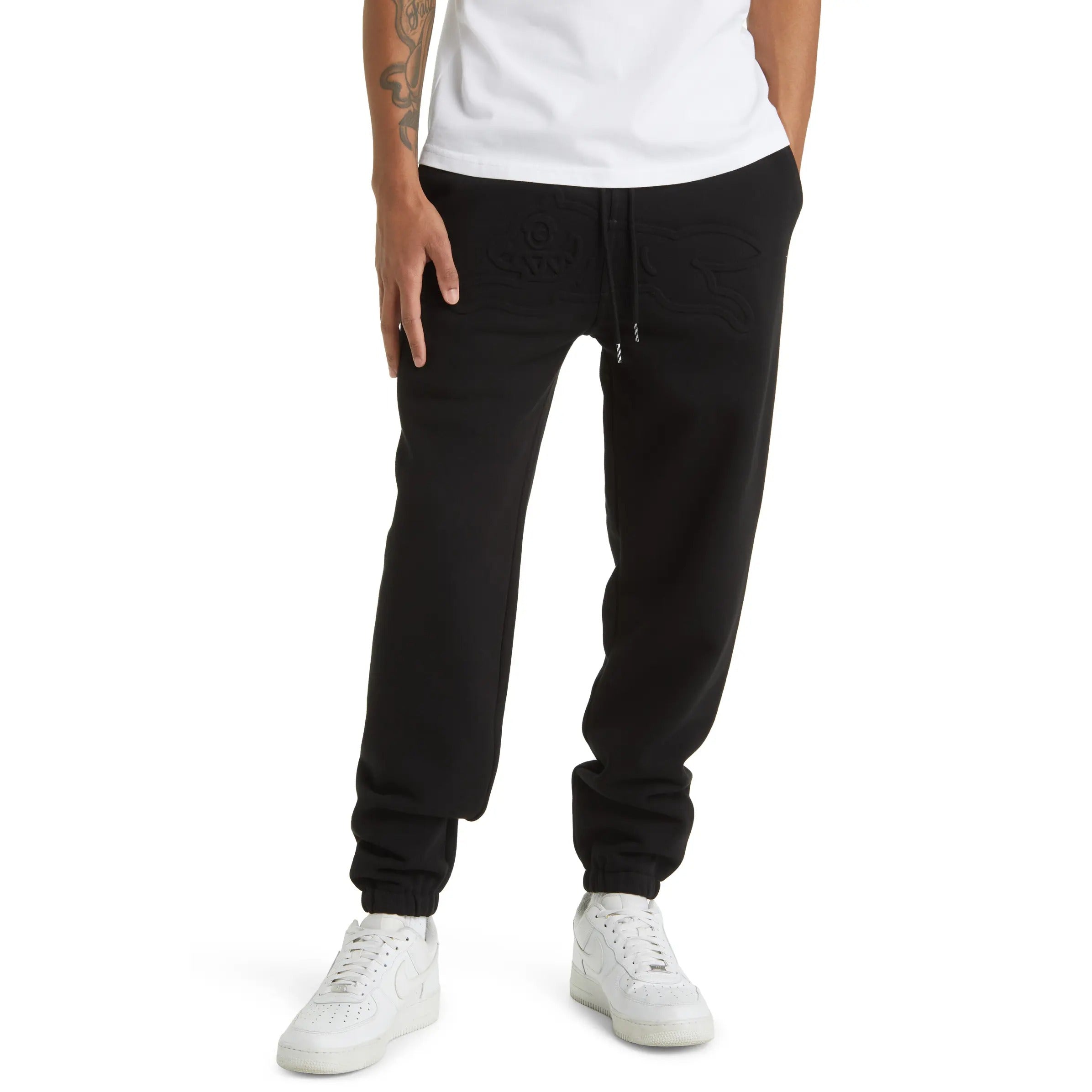 ICECREAM Men Lifted Sweatpant Black