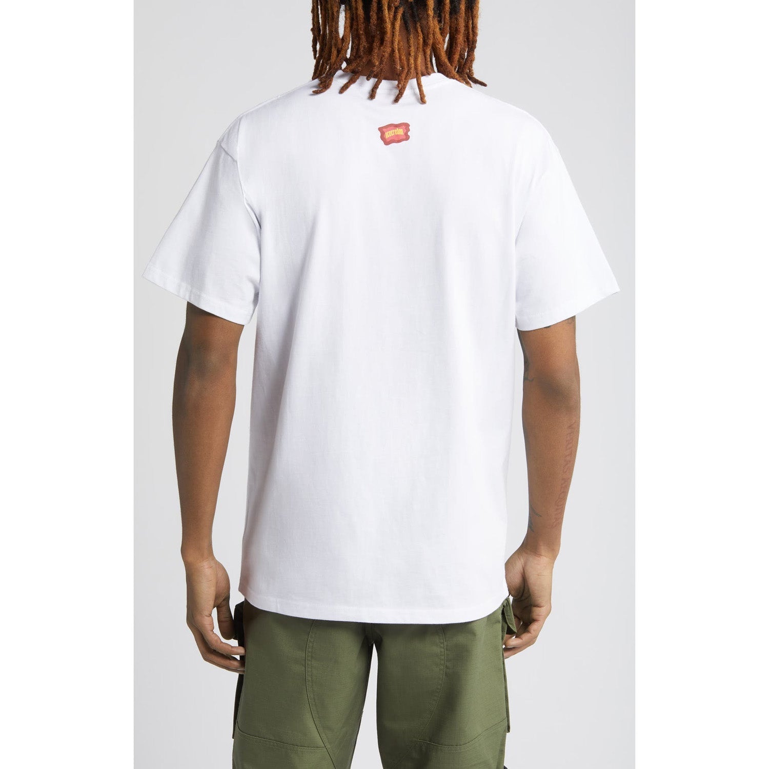 ICECREAM Men Puffy SS Tee White
