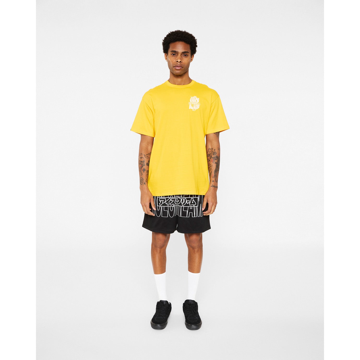 ICECREAM Men Stairs To Success SS Tee Gold Fusion