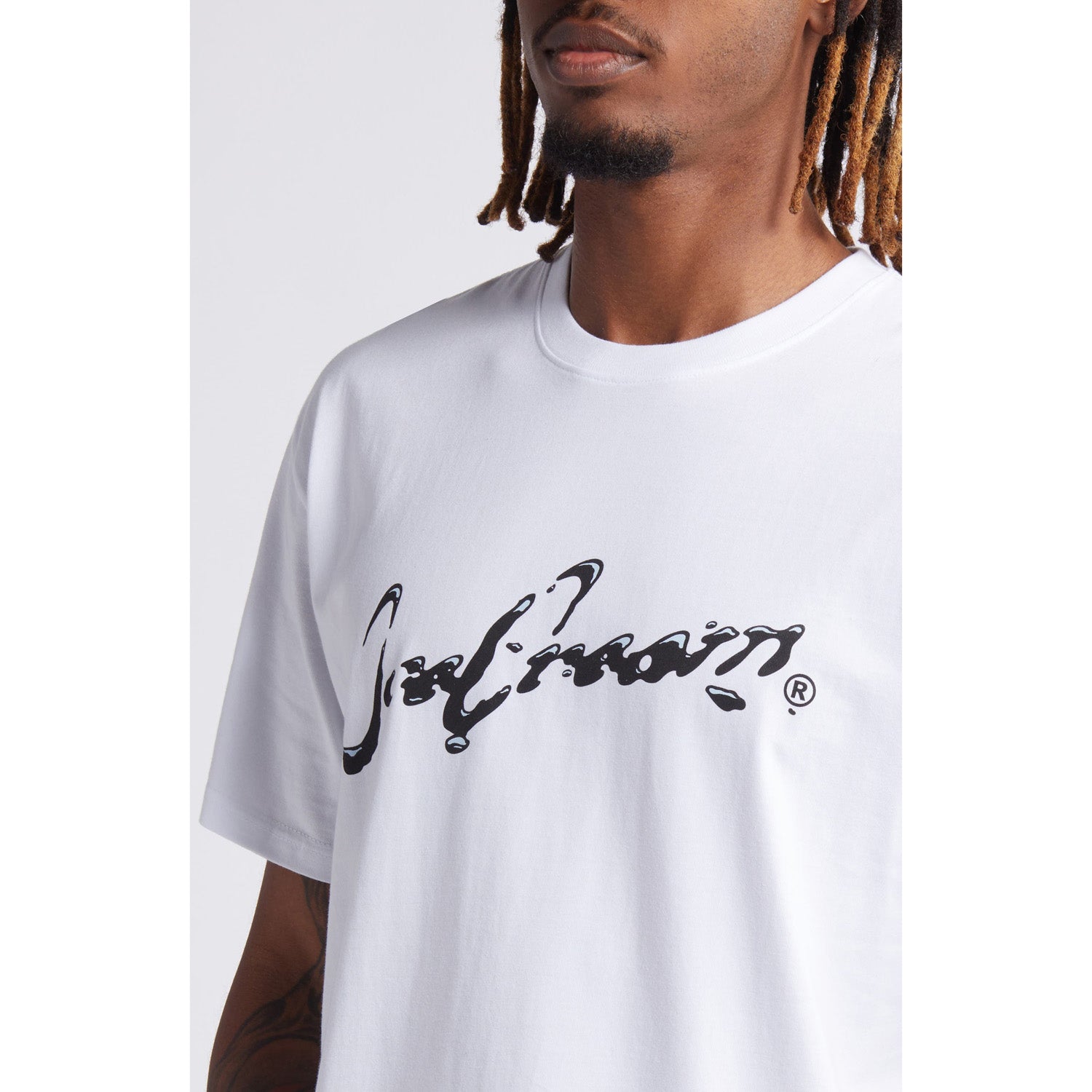 ICECREAM Men Telegraph SS Tee White