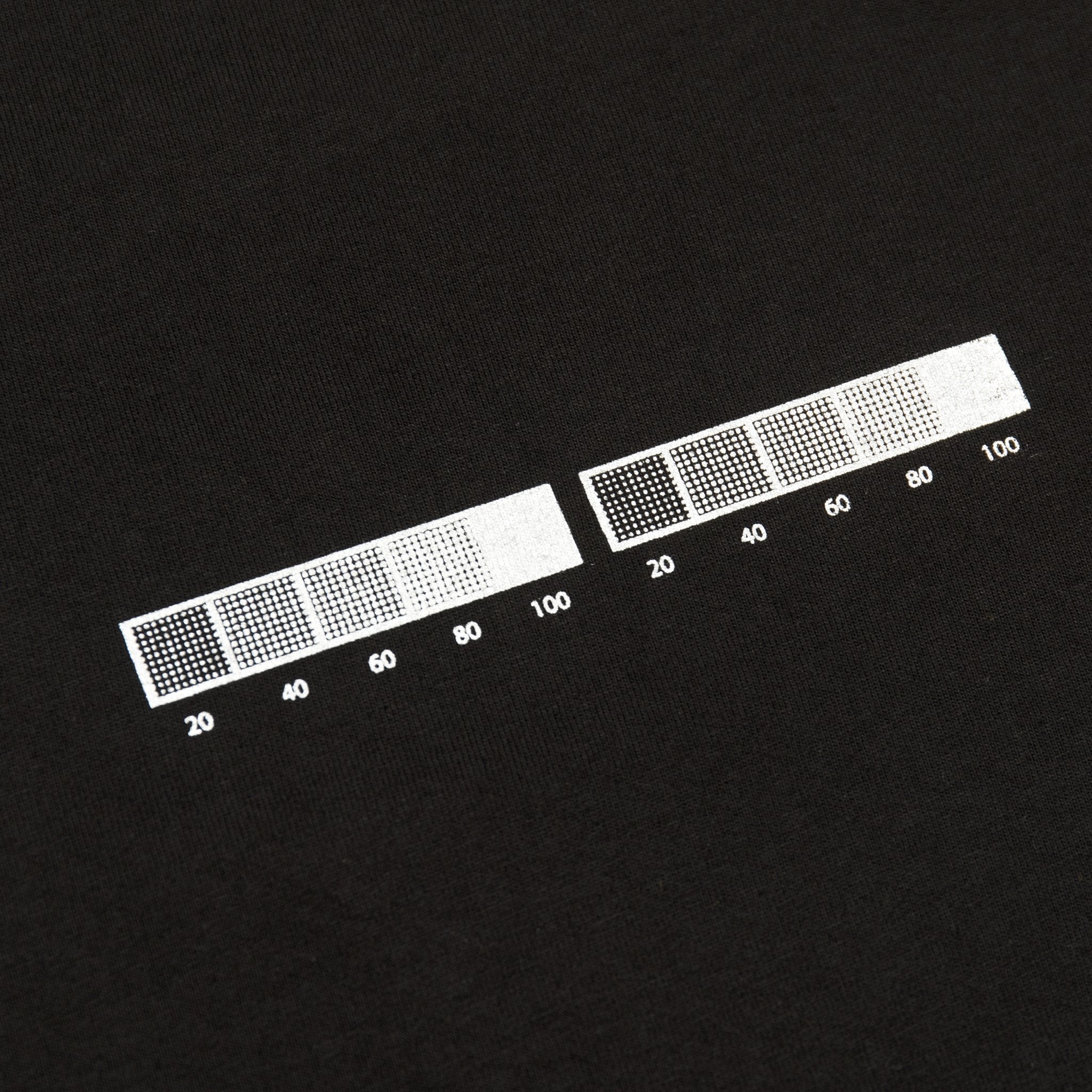 INDVLST Men Sketch Bar LS Tee Black STBLST-BLK