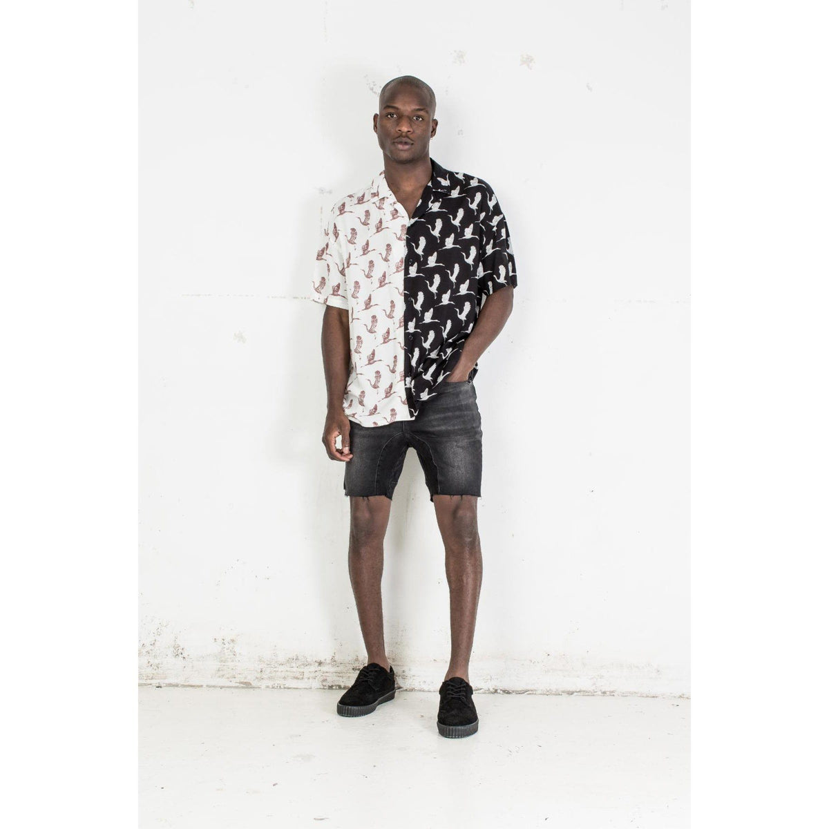 Kollar Raw Shorts Faded Black Men RSFDBLK