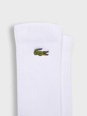 Lacoste 3-Pack Socks | White