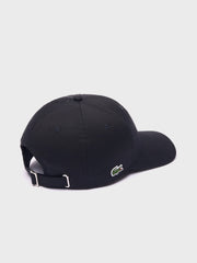 Lacoste 3D Embroidered Cap | Black
