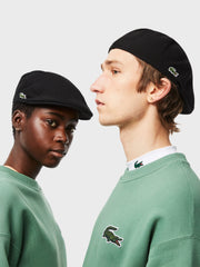 Lacoste Flat Cap | Black
