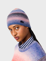 Lacoste Ombré Beanie | Blue/Pink