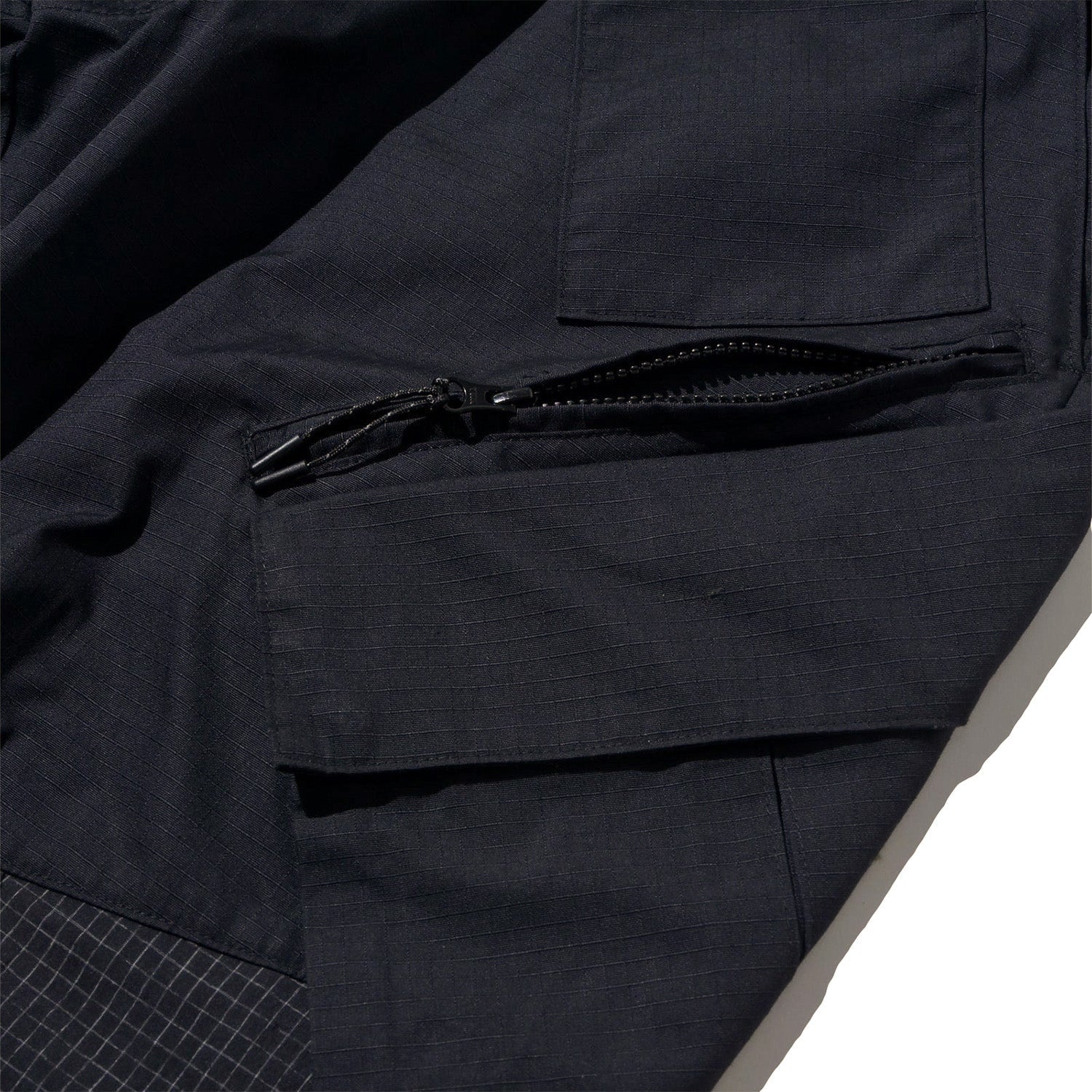 LAKH Big Pocket in pockets Cargo Pants Black