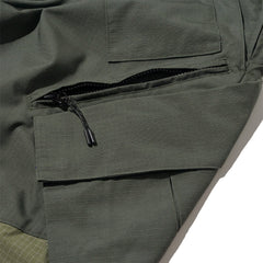 LAKH Big Pocket in pockets Cargo Pants Olive