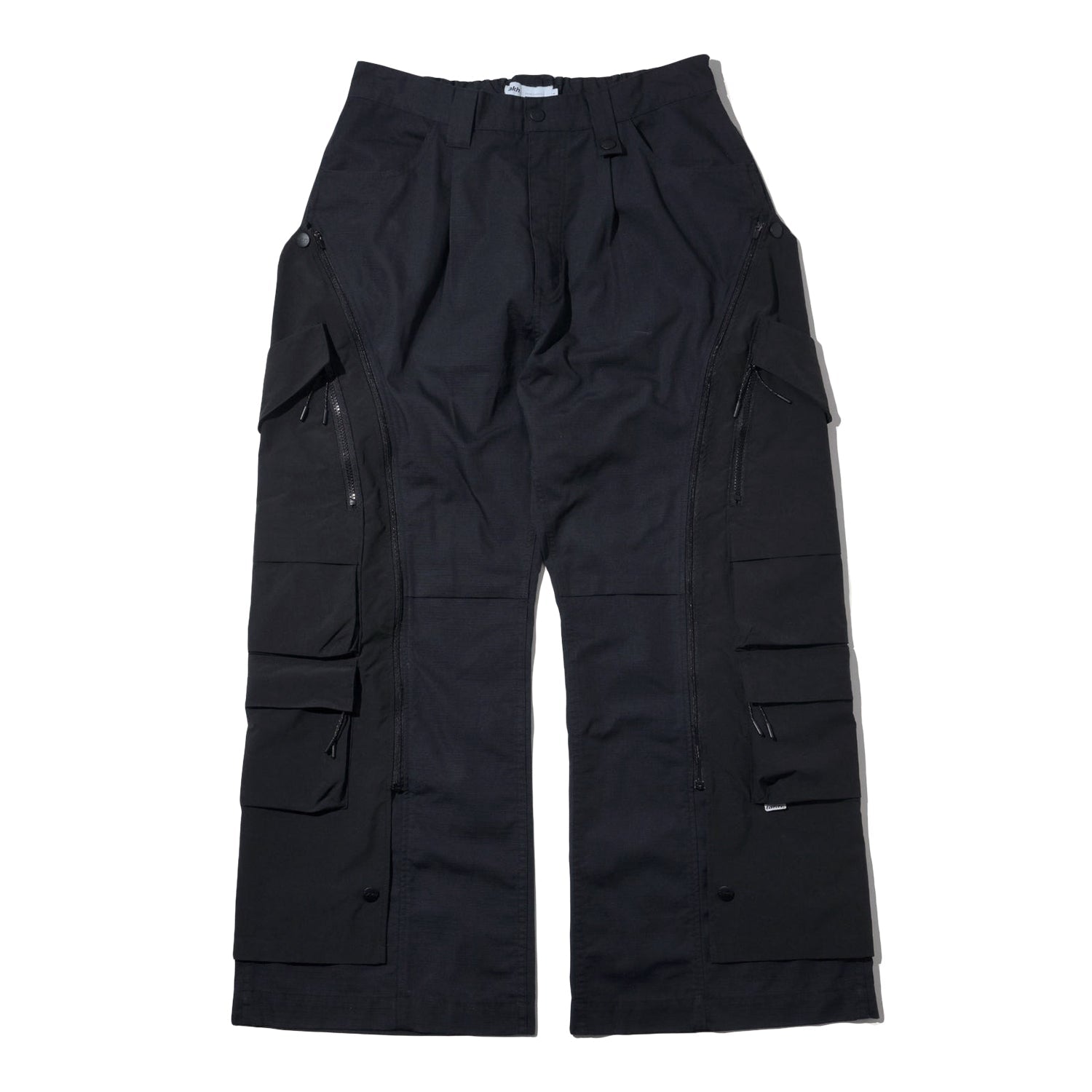 LAKH Detachable Ten Pockets Cargo Pants Black
