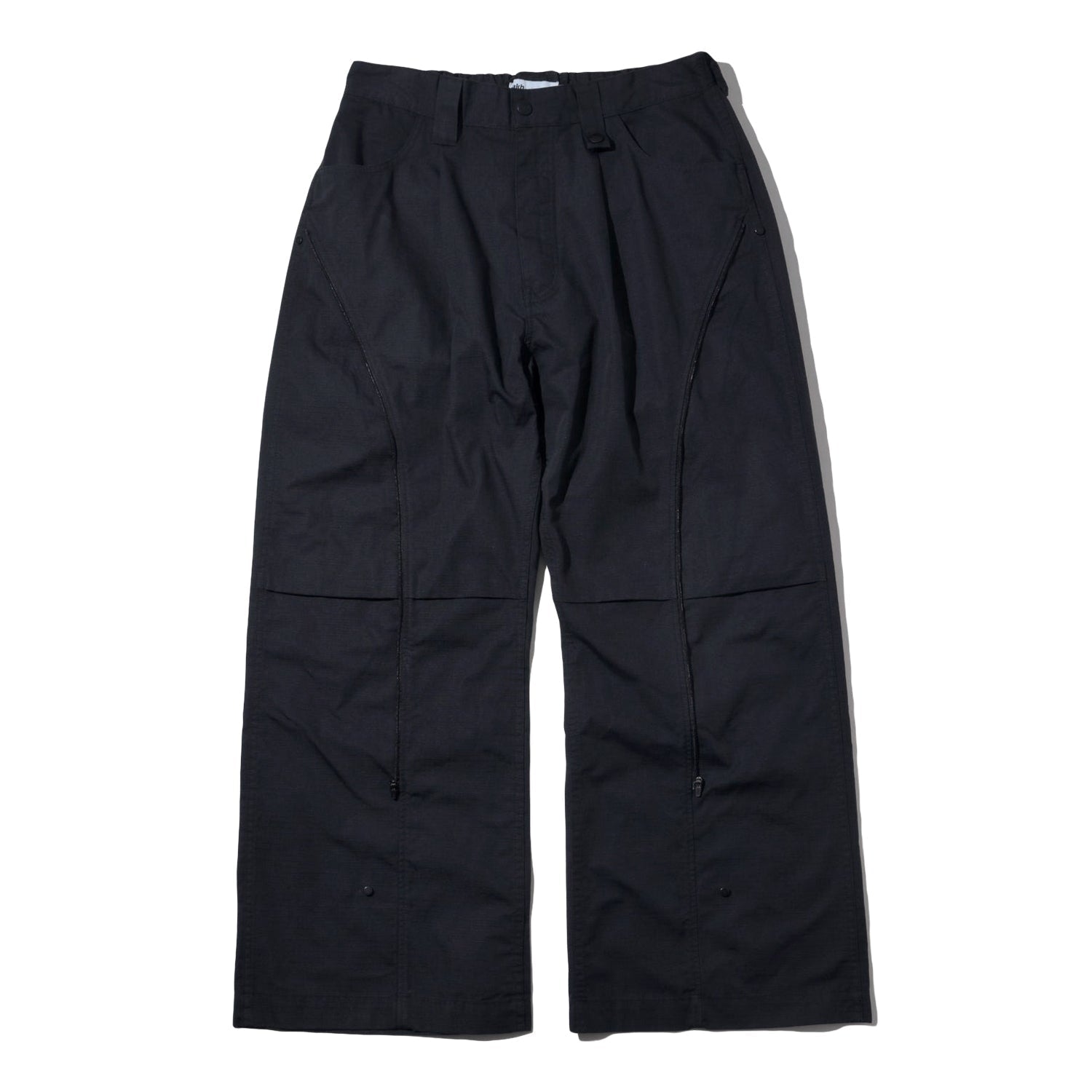 LAKH Detachable Ten Pockets Cargo Pants Black