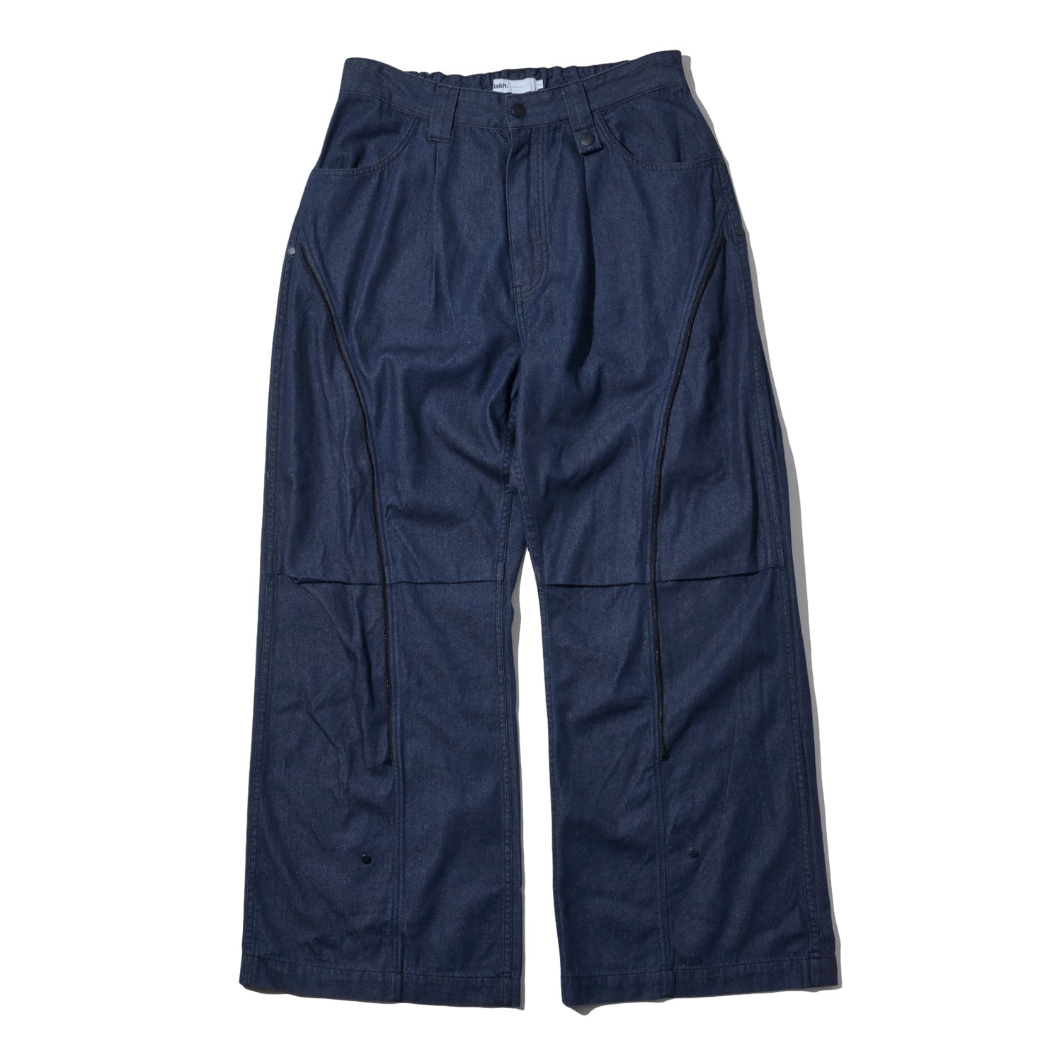 LAKH Detachable Ten Pockets Cargo Pants Denim Navy