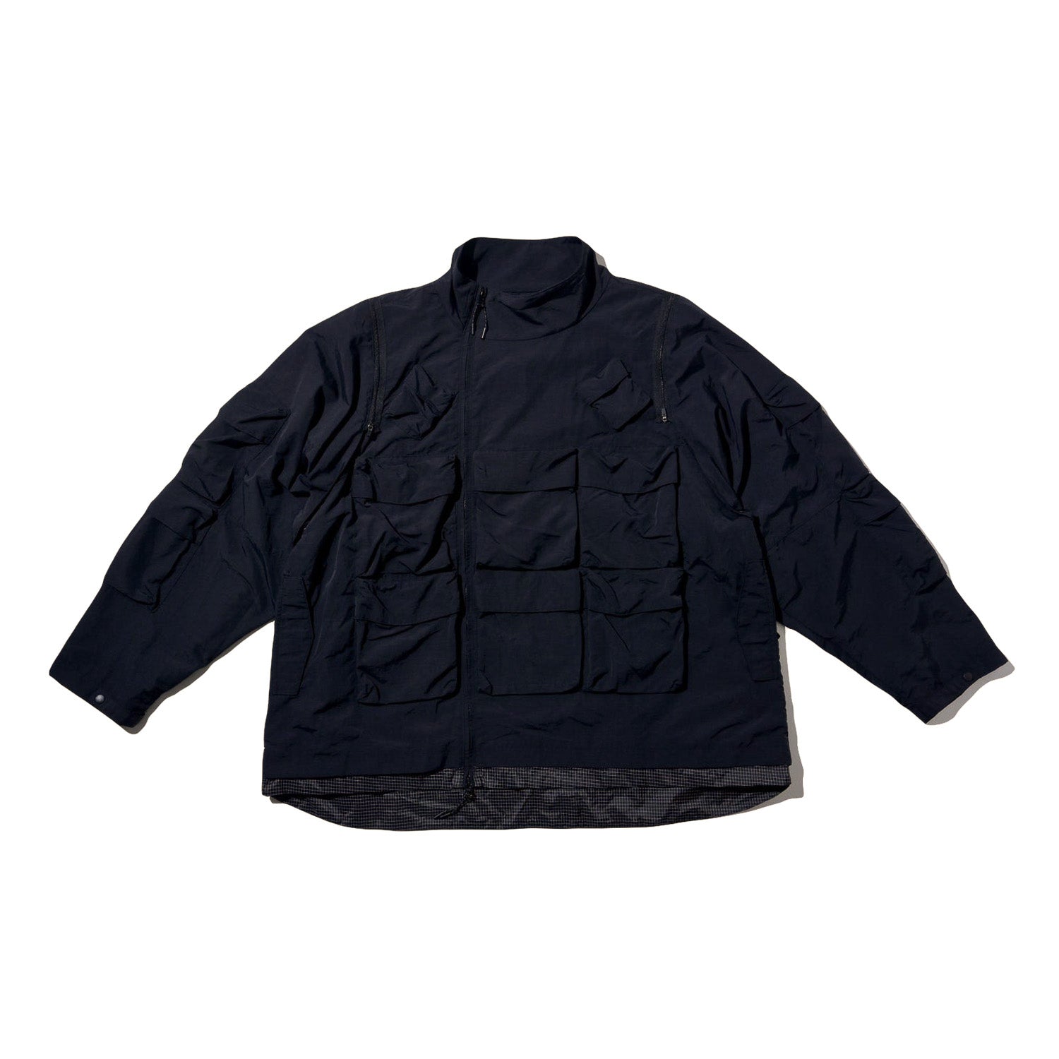 LAKH Double-way Detachable Vest Jacket Black