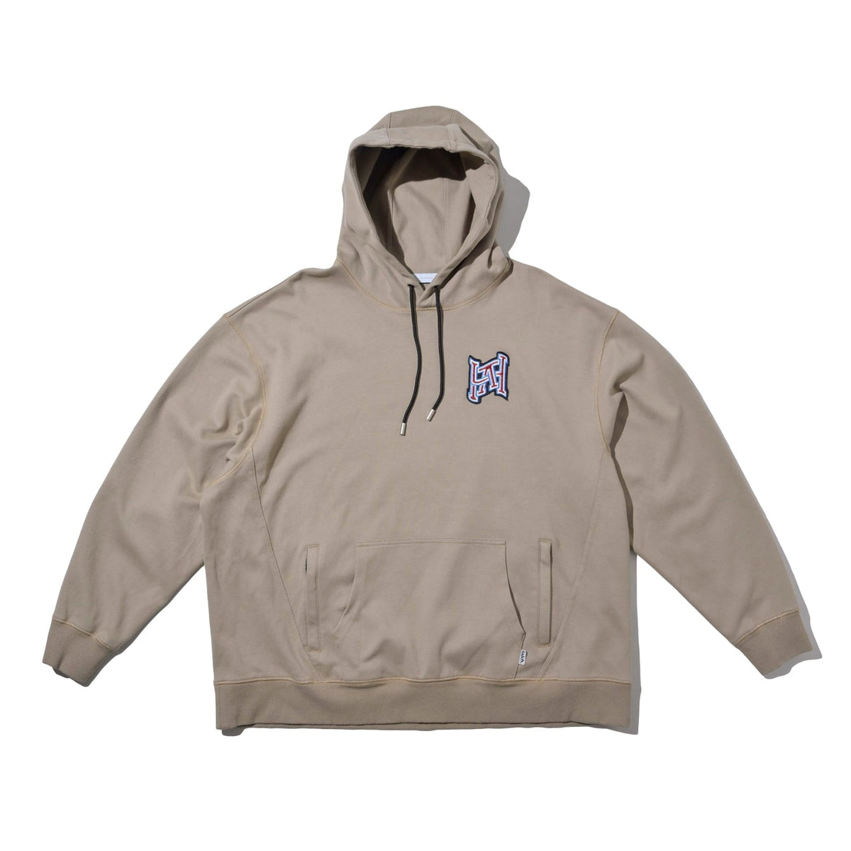 LAKH Embroidery Hooded Sweatshirt Ash