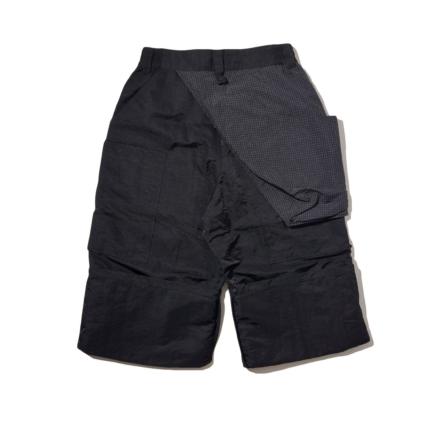 LAKH Reformed Heli-Crew Flared Pants Black