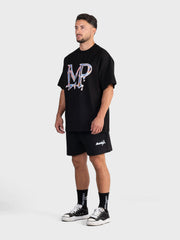 Le Monde Perdu Leaking Logo T-Shirt | Black