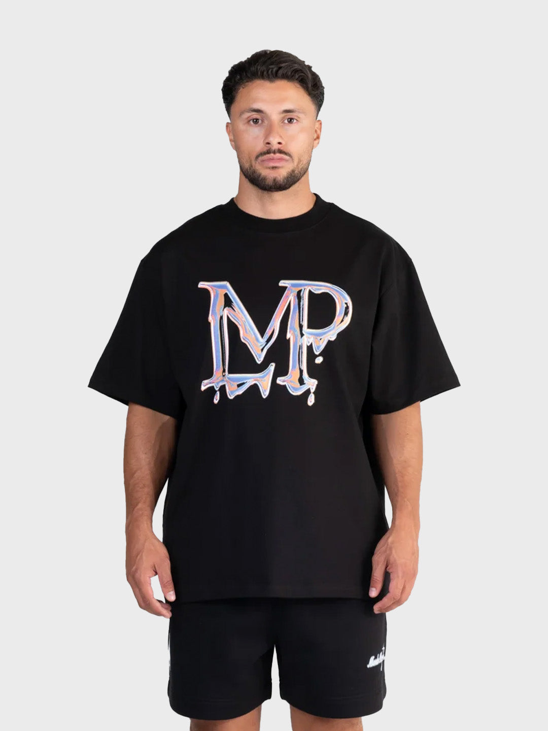 Le Monde Perdu Leaking Logo T-Shirt | Black