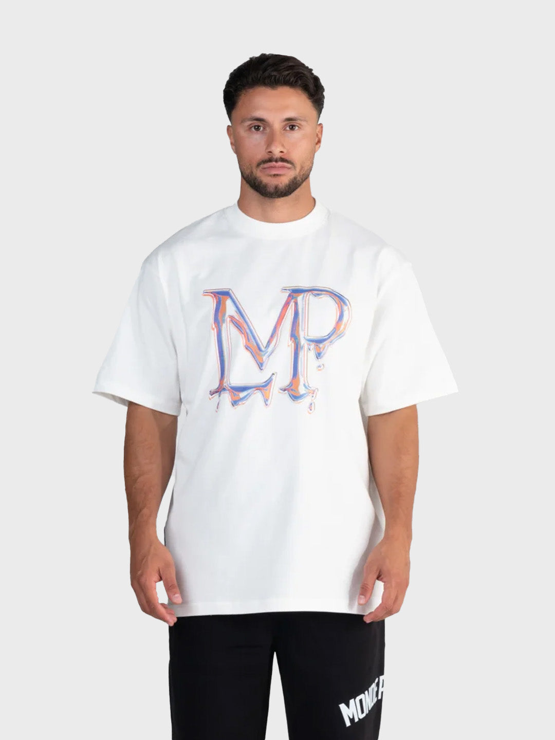 Le Monde Perdu Leaking Logo T-Shirt | Ecru