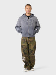 Lumi3re Lumi 1933 Zip Hoodie | Washed Grey