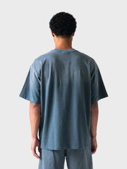 Lumi3re Fade Logo T-Shirt | Washed Grey