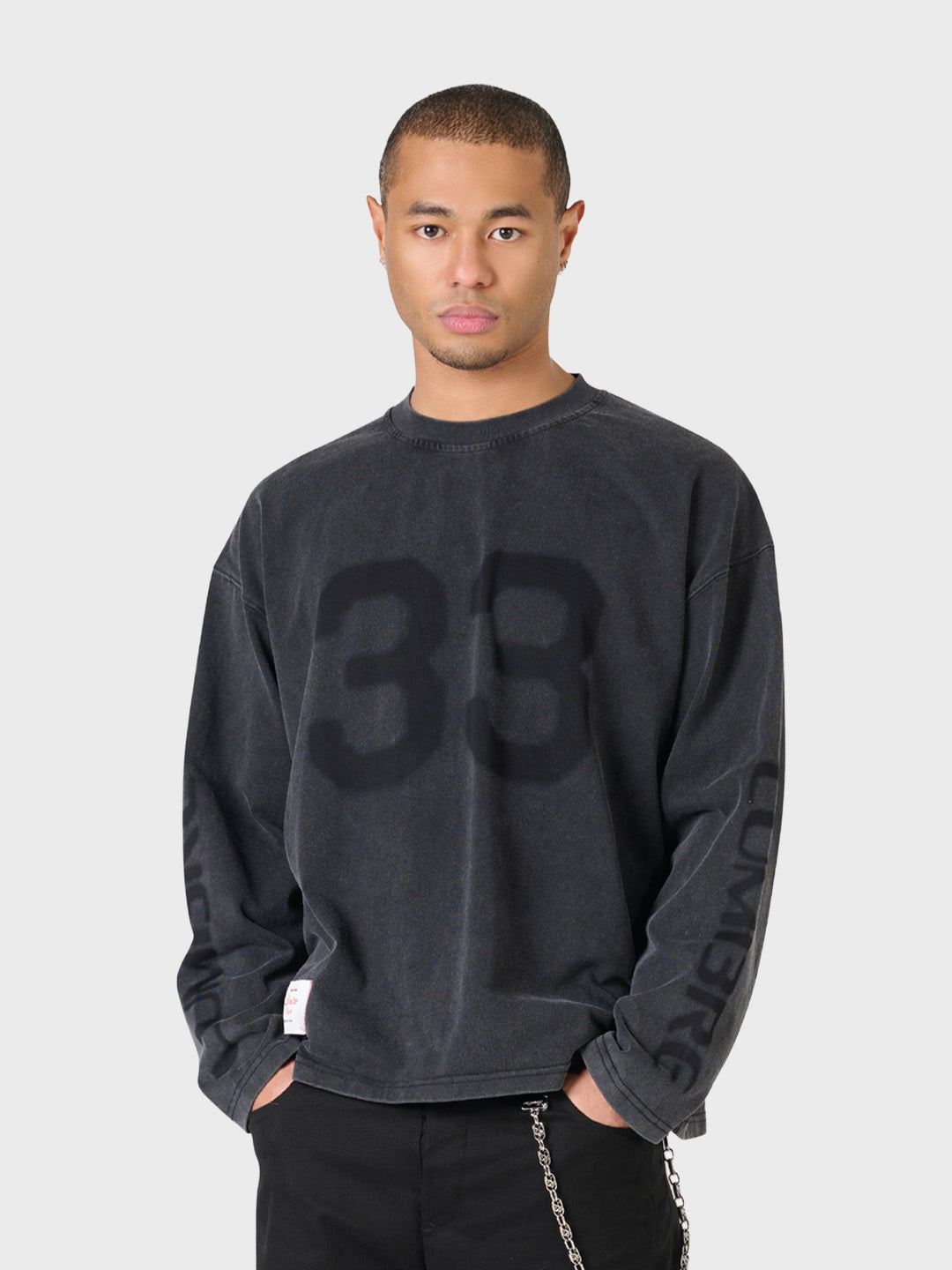 Lumi3re For Ever Longsleeve | Washed Black