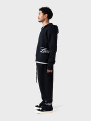Lumi3re Knitted Pants | Black