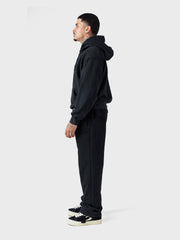 Lumi3re Logo Tracksuit | Washed Black