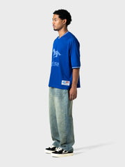 Lumi3re Mesh Horse T-Shirt | Blue