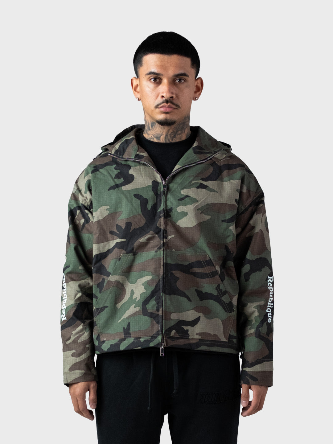 Lumi3re Republique Windbreaker | Camo