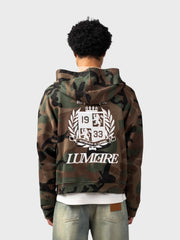 Lumi3re Republique Zip Hoodie | Camo