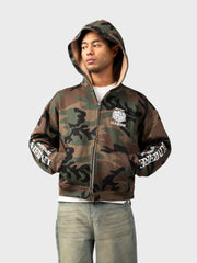 Lumi3re Republique Zip Hoodie | Camo