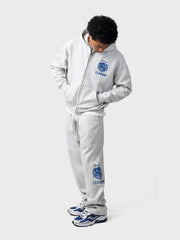 Lumi3re Republique Zipper Tracksuit | Grey