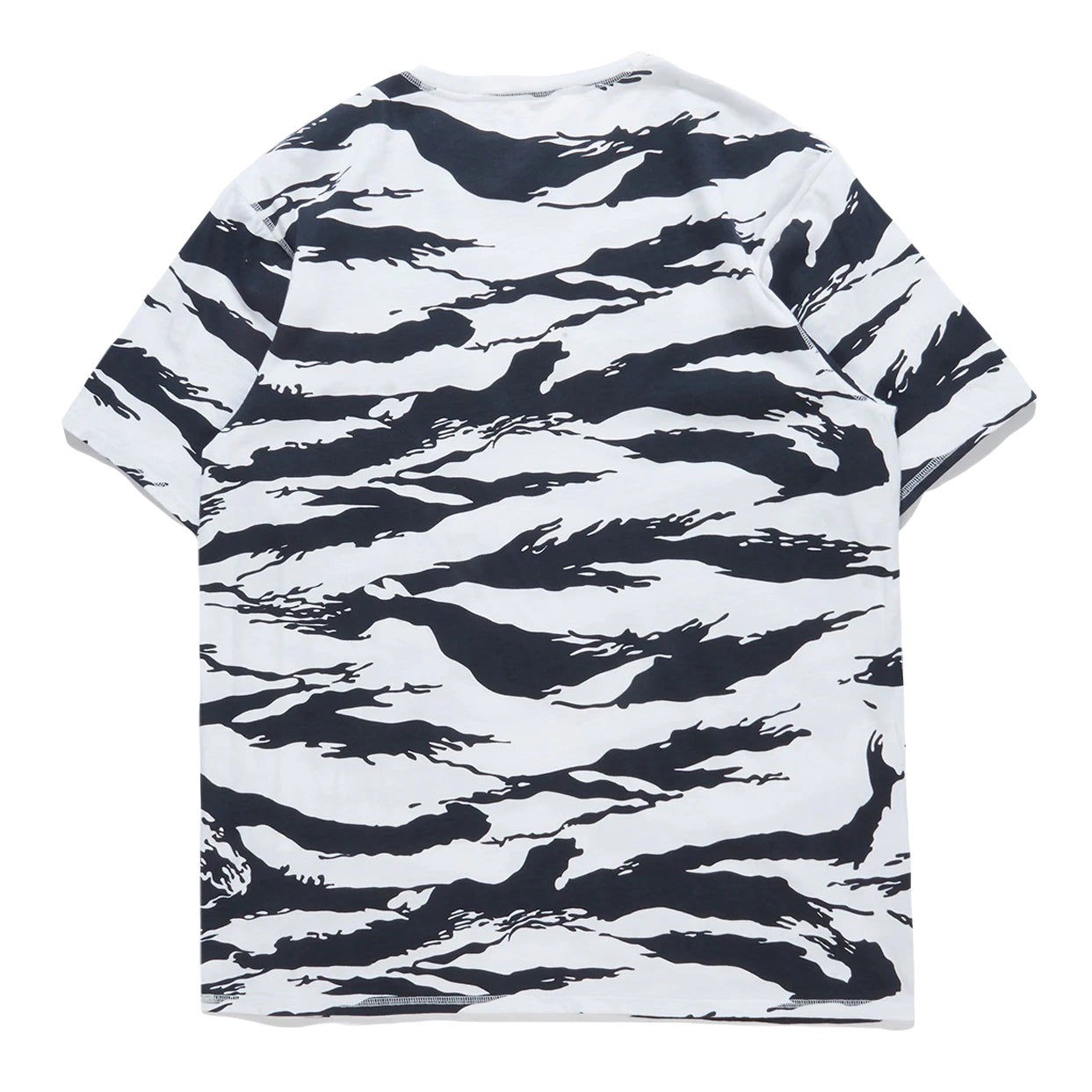 Maharishi Men Camo Pocket T-Shirt Marinier Tigerstripe Sparse