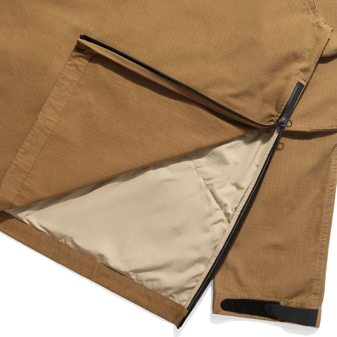 Maharishi Men Cordura NYCO WR Crackle Jacket Mushroom