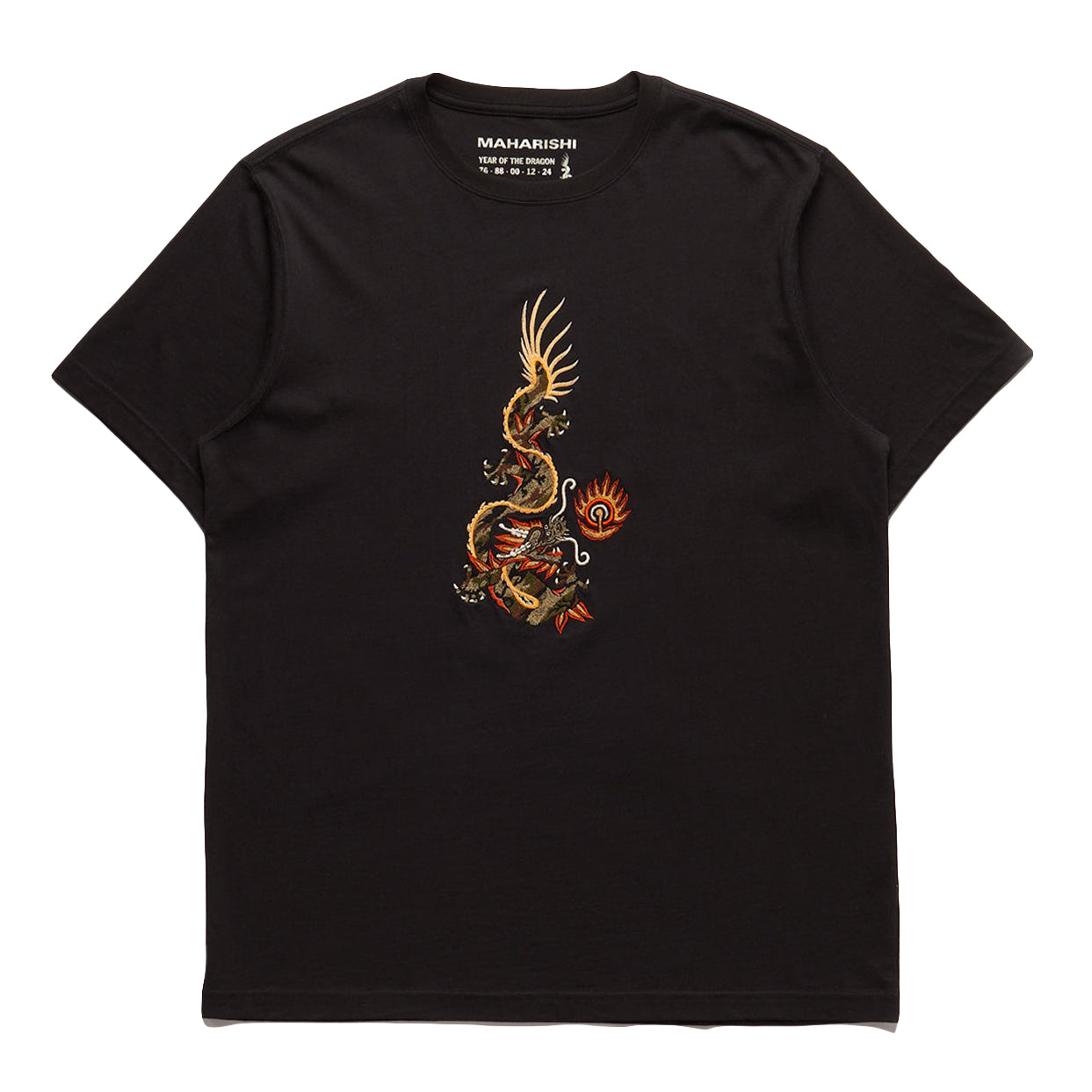 Maharishi Men Original Dragon T-Shirt Black