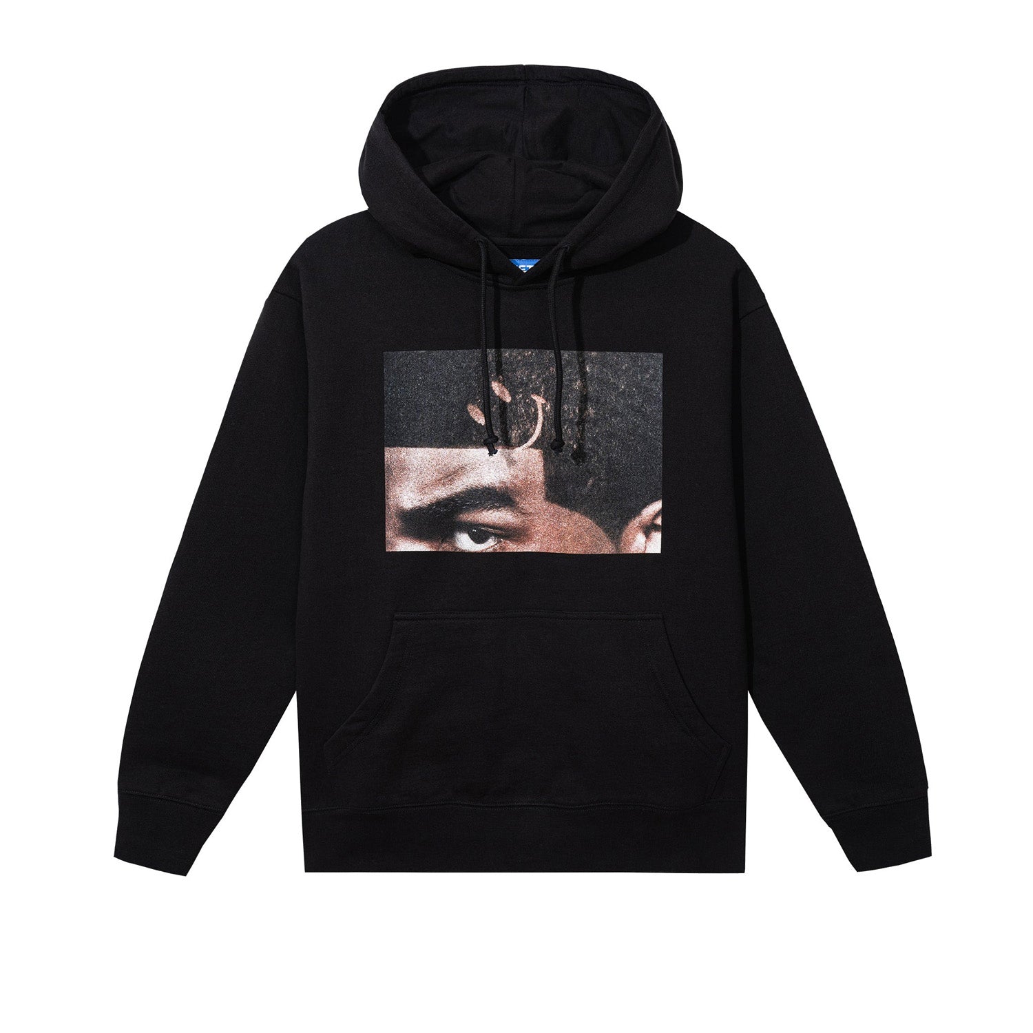 Market Men Smiley Soft Part Hoodie Black