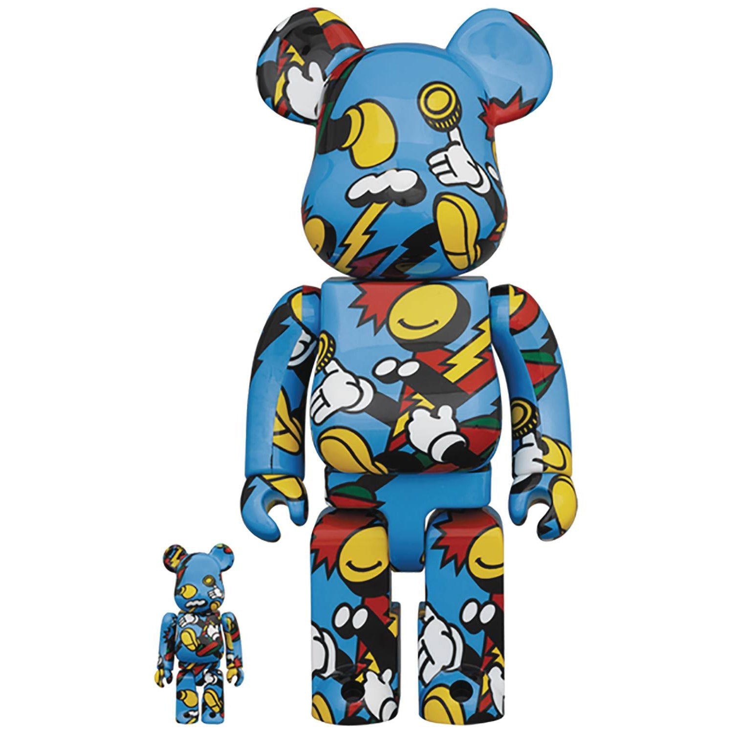Medicom Japan Grafflex 100% & 400% Bearbrick JAN218774I